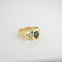 Load image into Gallery viewer, Big Boss Ring with Topaz