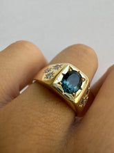 Load image into Gallery viewer, Big Boss Ring with Topaz
