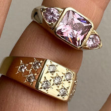 Load image into Gallery viewer, Diamond Star Ring