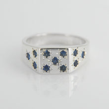 Load image into Gallery viewer, Australian Sapphire Star Ring