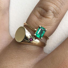 Load image into Gallery viewer, Alice Ring - Emerald