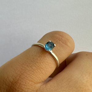 Solitaire Stacker Ring