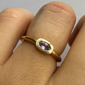 Lilac Sapphire Ring - Ready to ship
