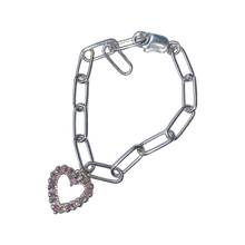 Load image into Gallery viewer, Cupids Heart Charm Bracelet
