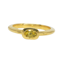 Load image into Gallery viewer, Yellow Sapphire Solitaire
